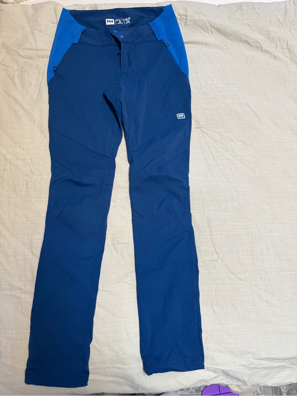 Helly Hansen Navy & Royal Blue Women's Stretch Hiking/Track Pants